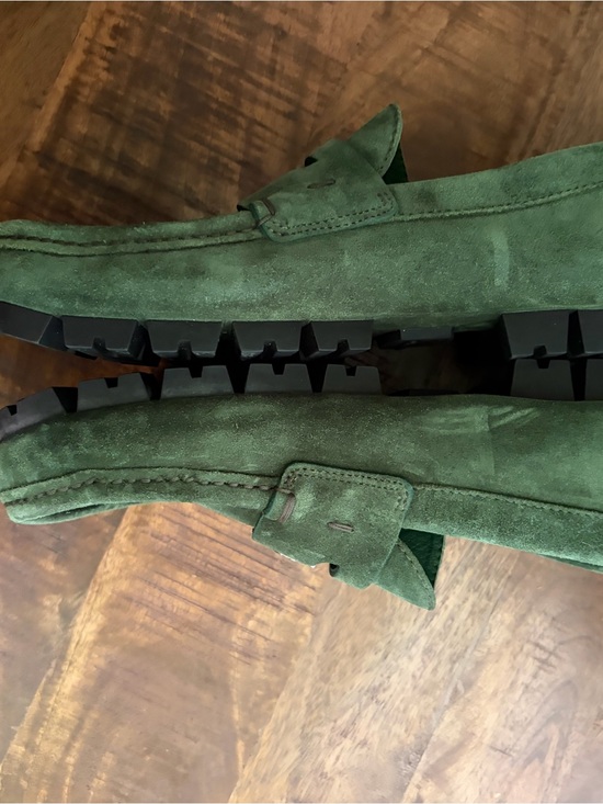 Salvatore Ferragamo Dougan Penny Loafer in Forest Green Men\'s Size 8.5 main image 10